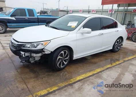 2017 Honda Accord Ex-L V6 z USA, uszkodzony, nr VIN 1HGCR3F84HA025864